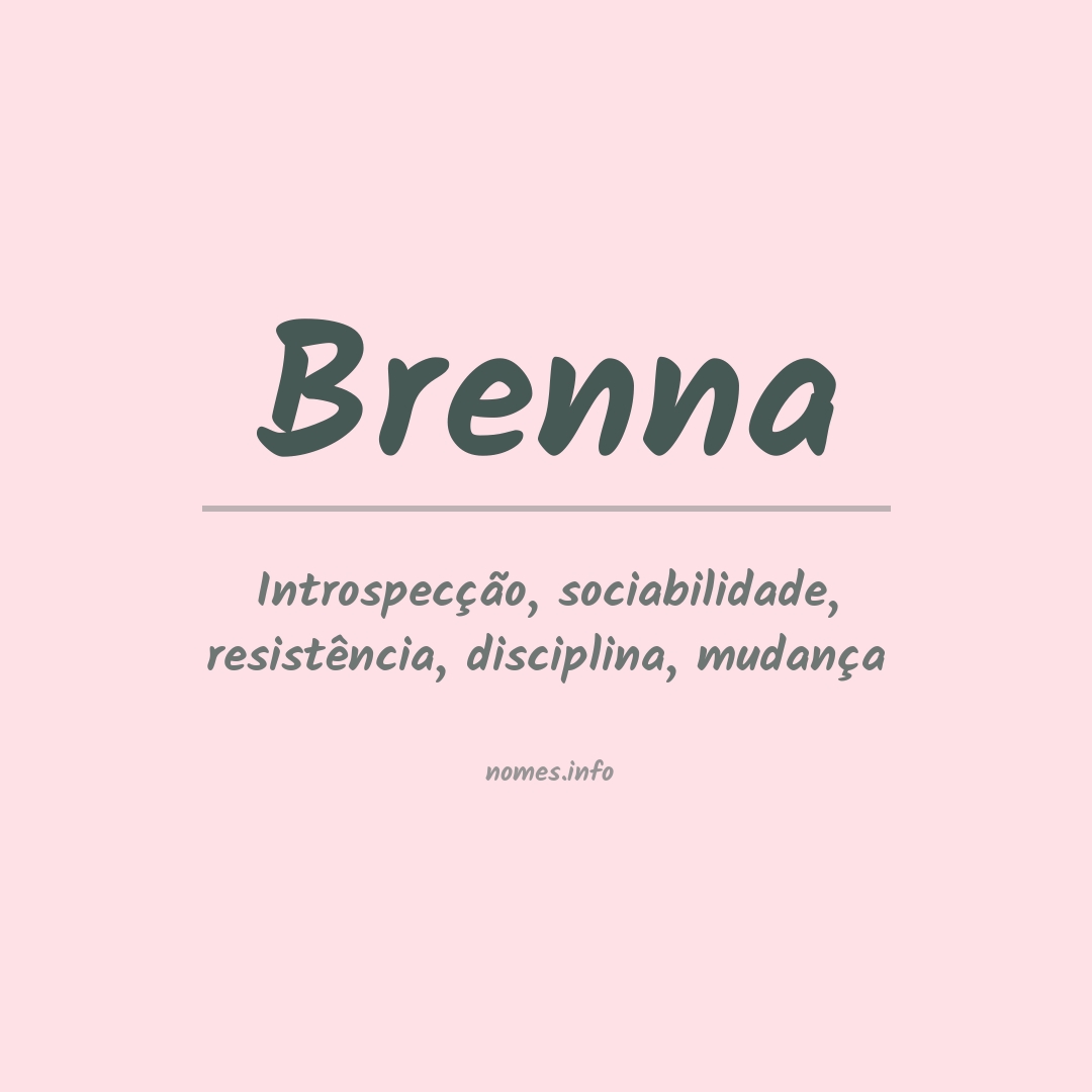 Significado do nome Brenna