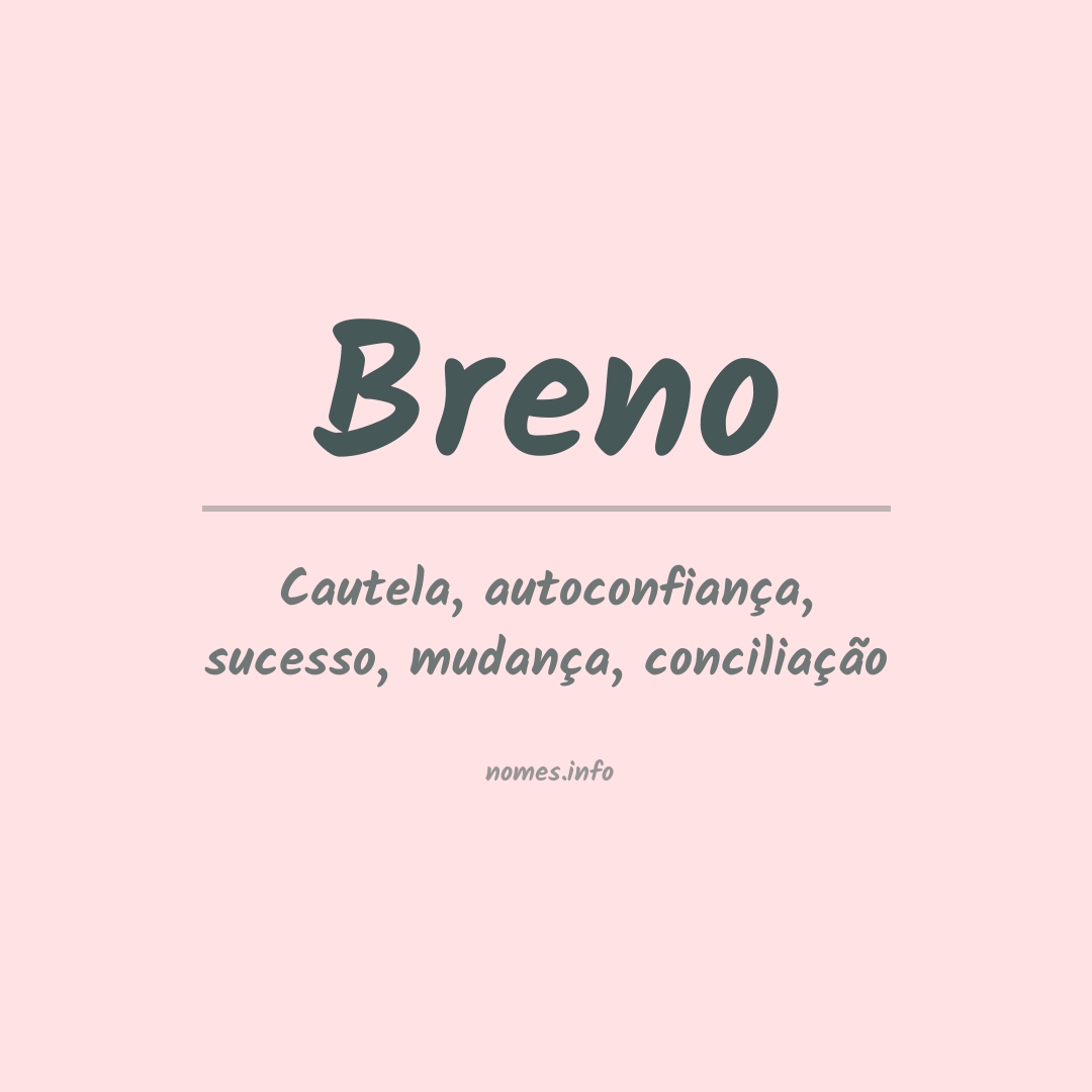 Significado do nome Breno