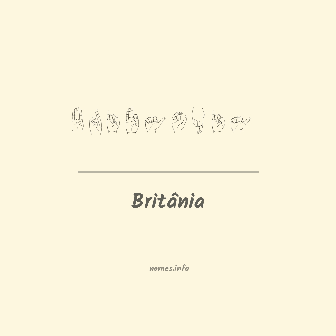 Britânia em Libras