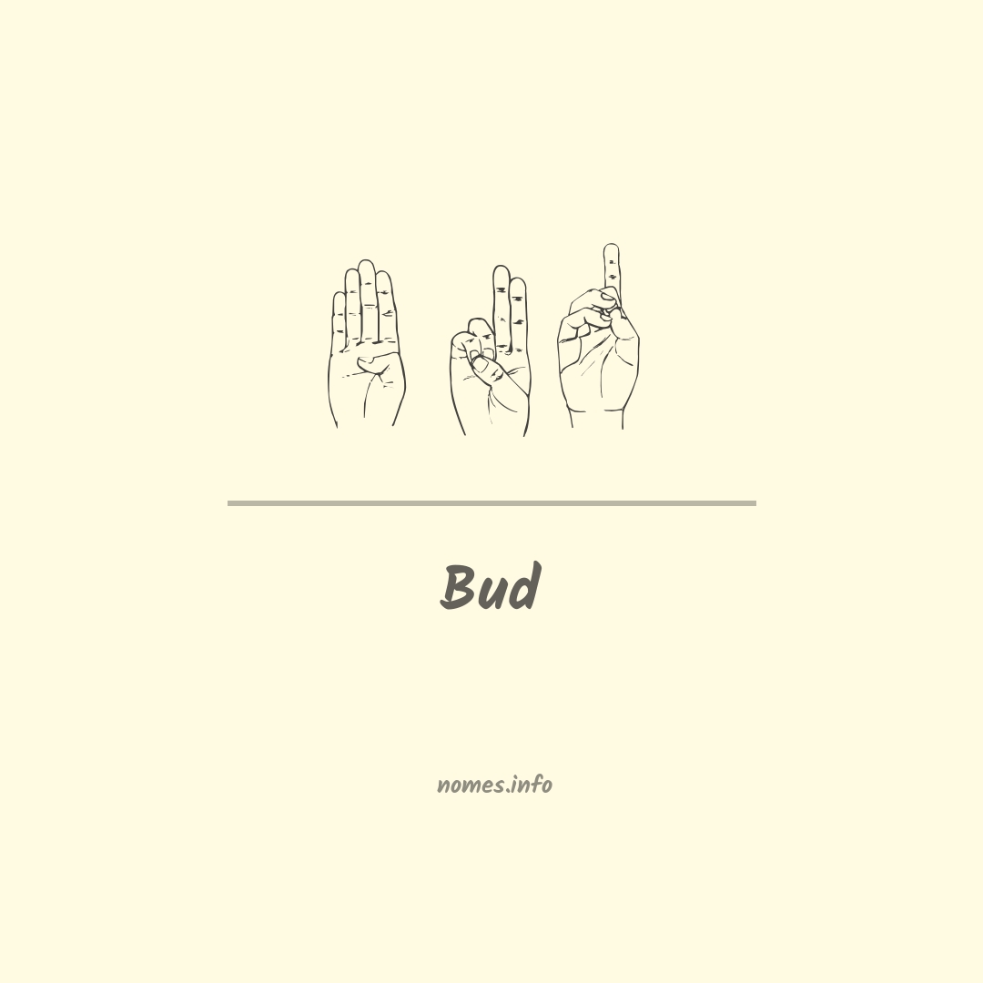 Bud em Libras