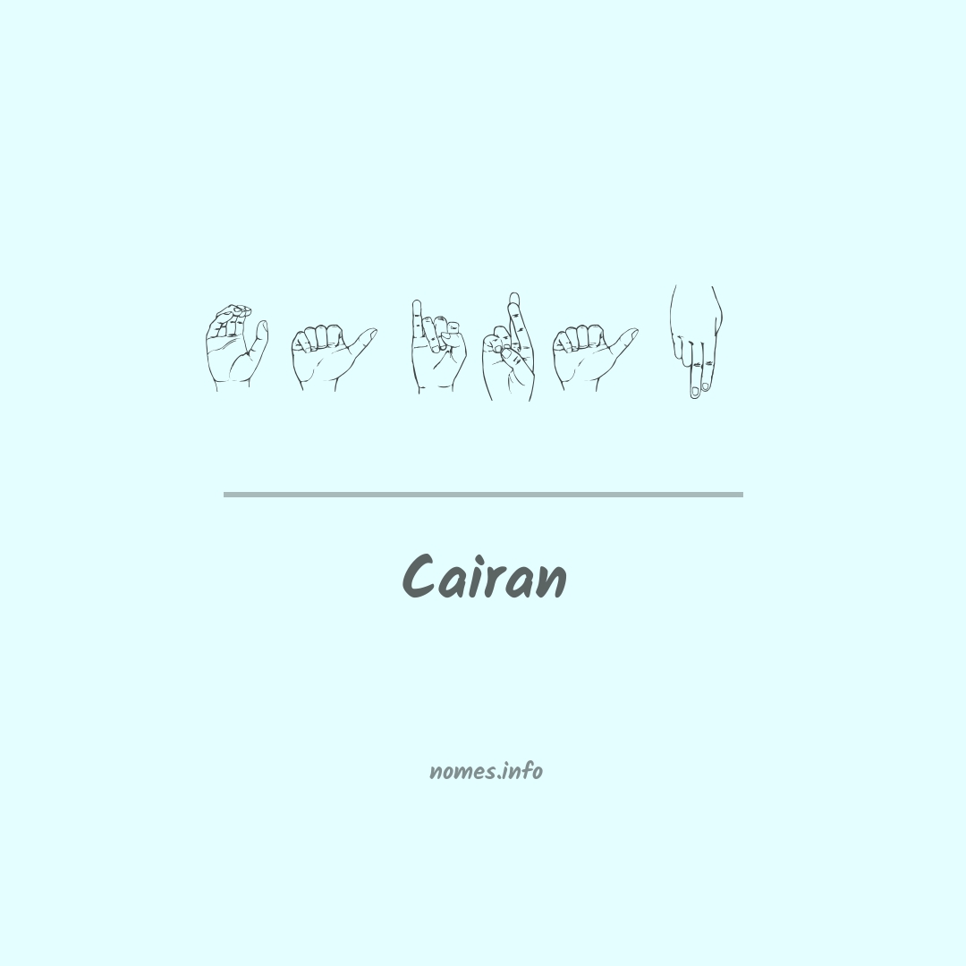 Cairan em Libras