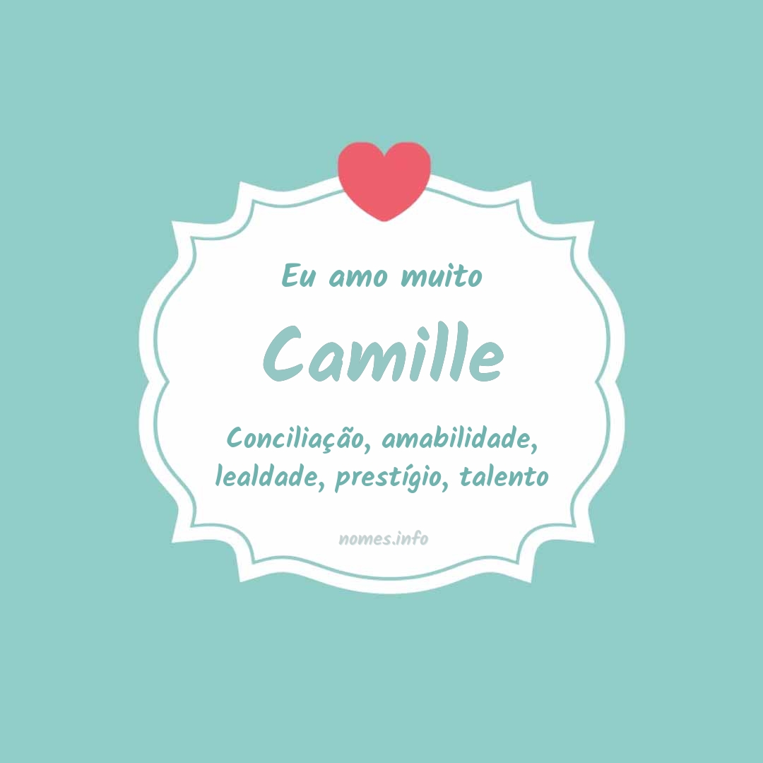 👪 → Qual o significado do nome Camiele?