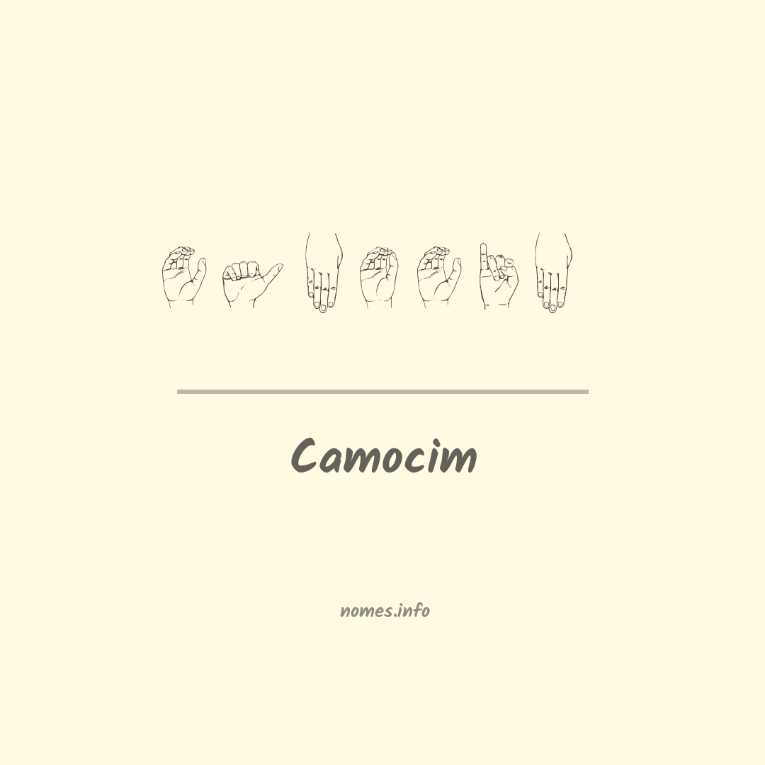 Camocim em Libras