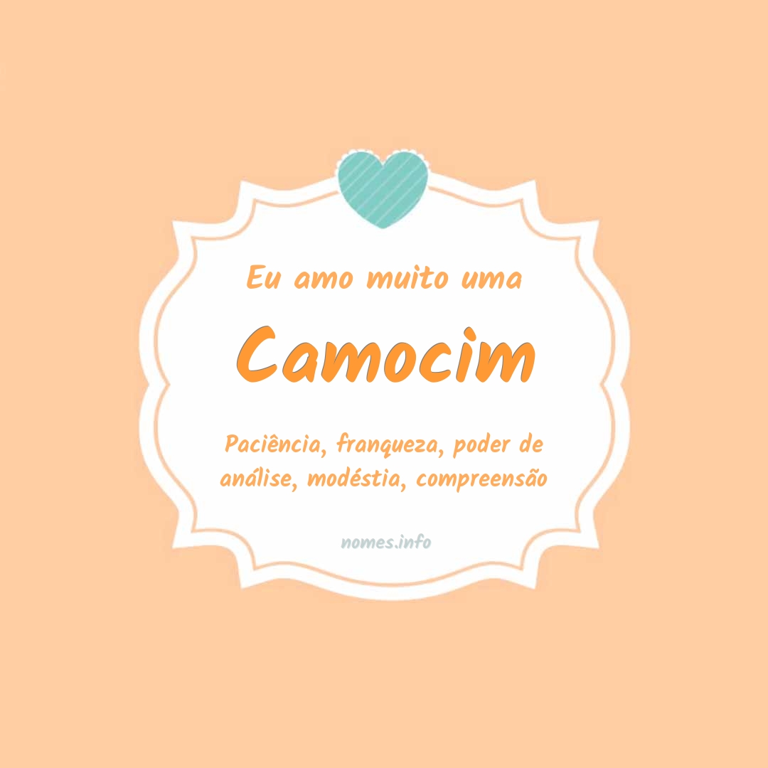 Eu amo muito Camocim