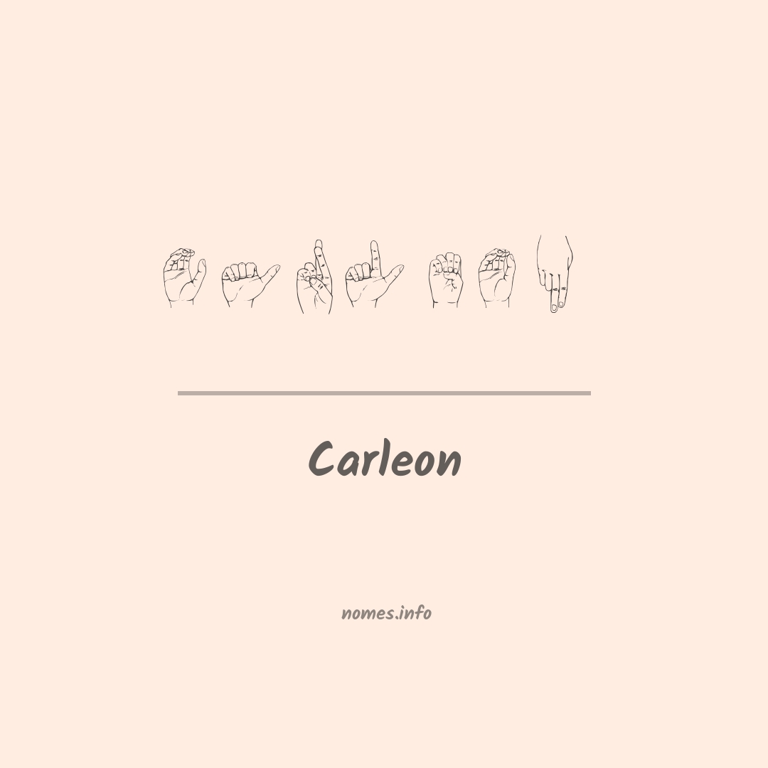 Carleon em Libras