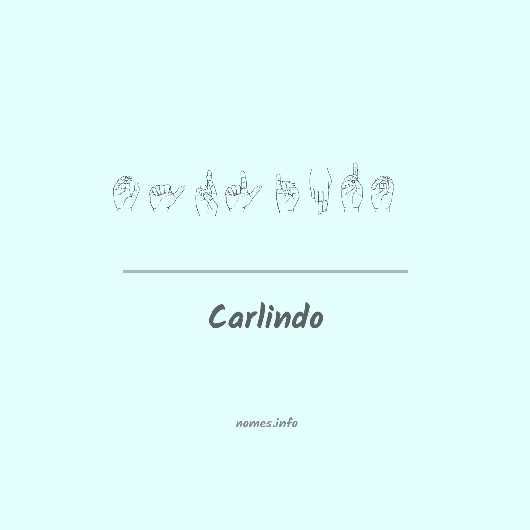 Carlindo em Libras