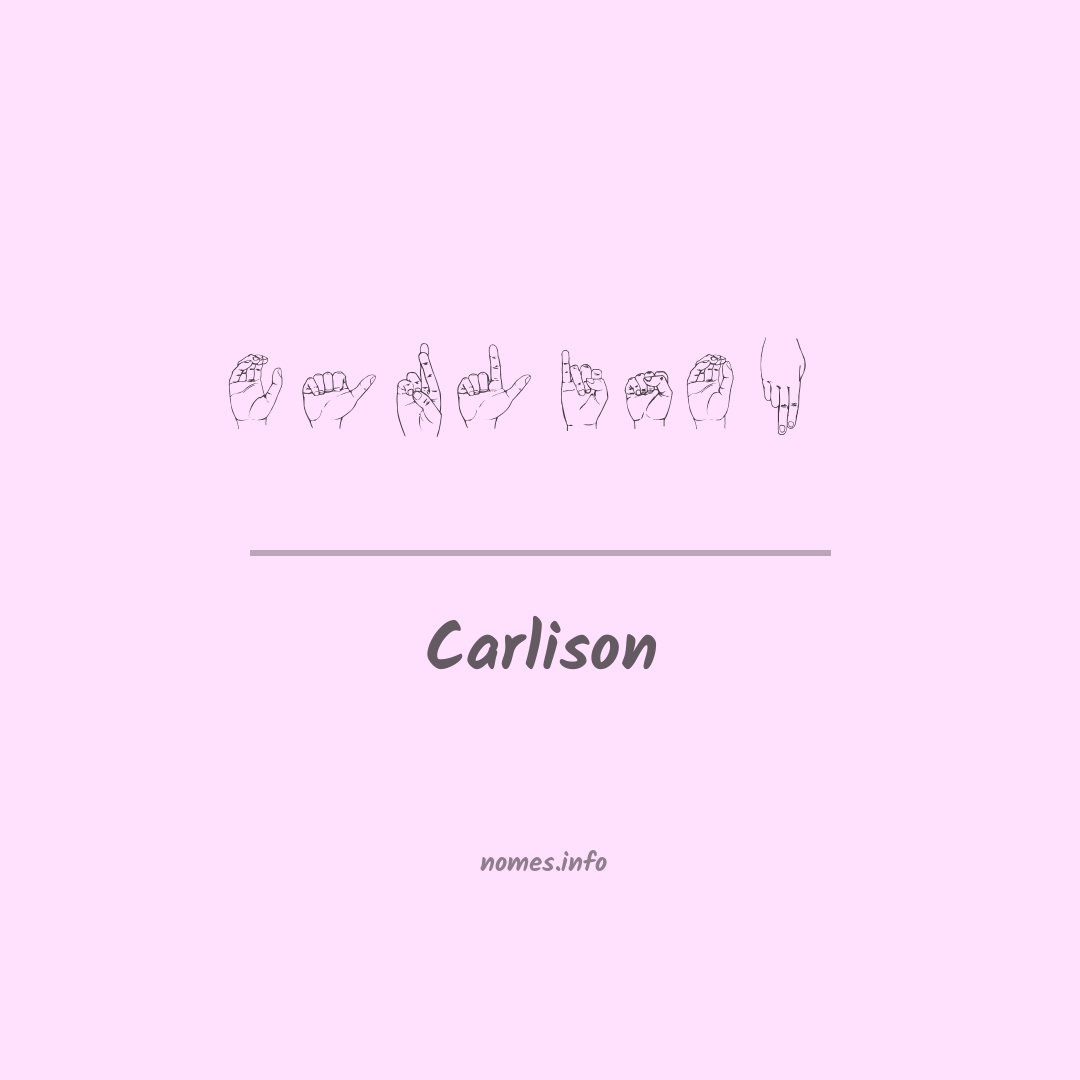 Carlison em Libras