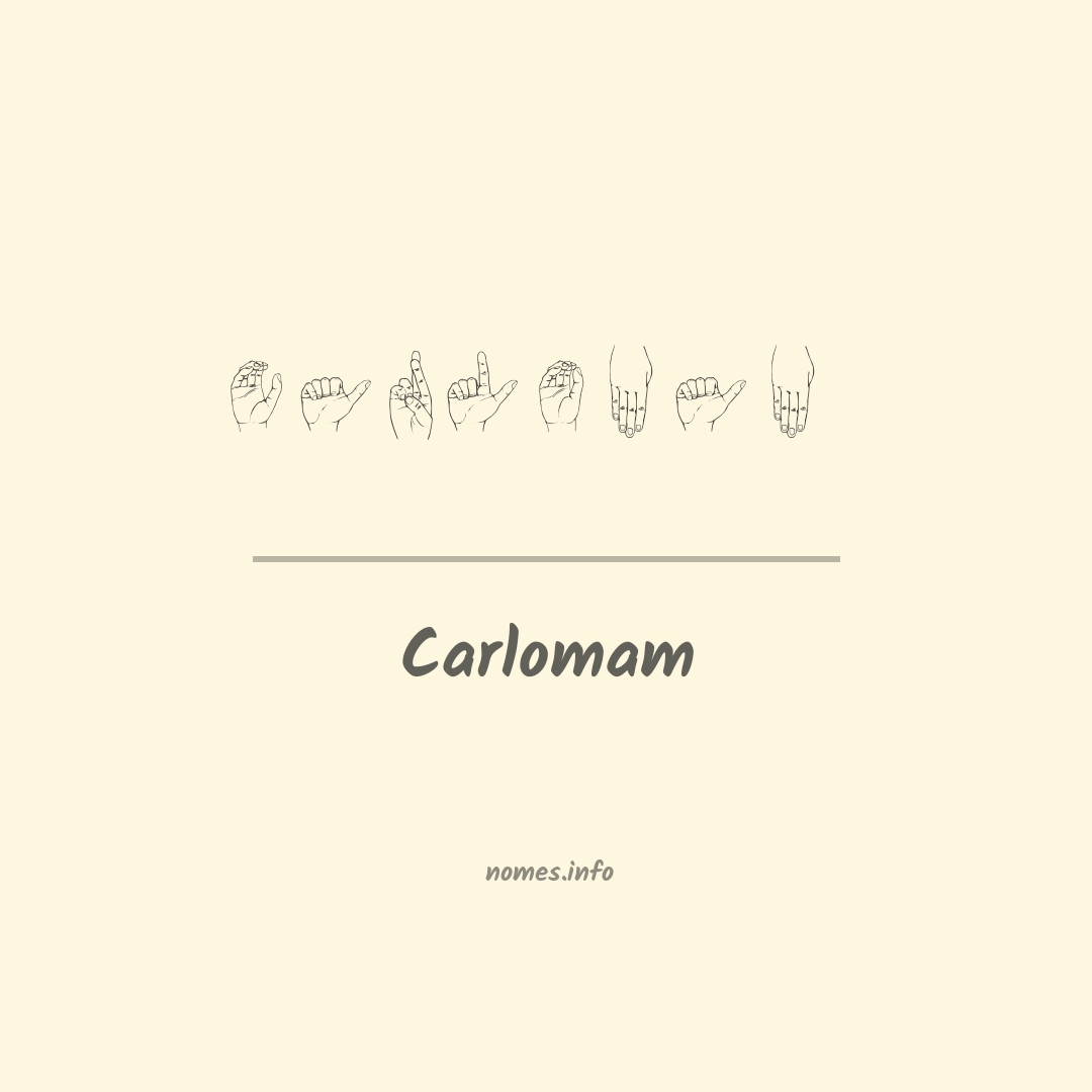Carlomam em Libras