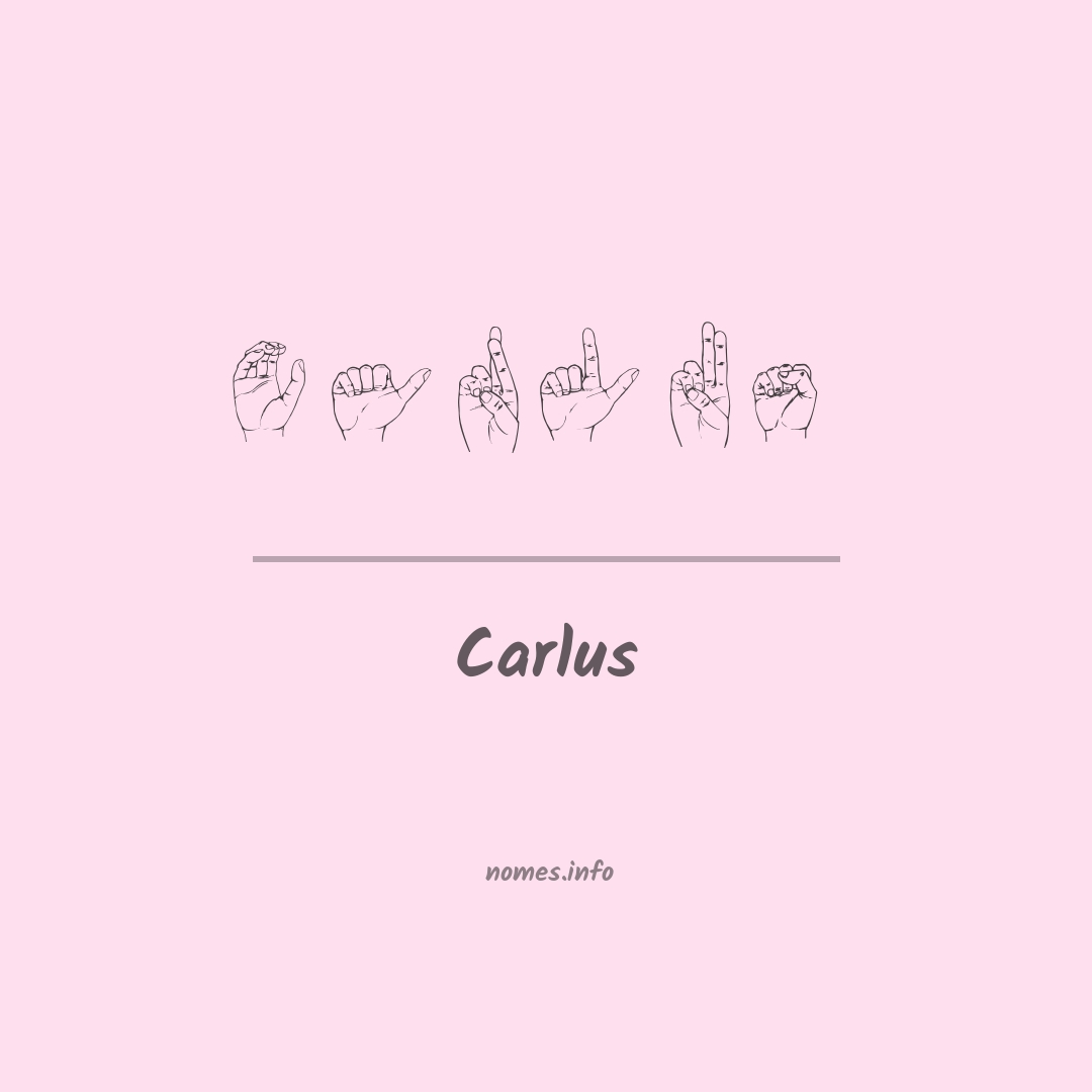 Carlus em Libras