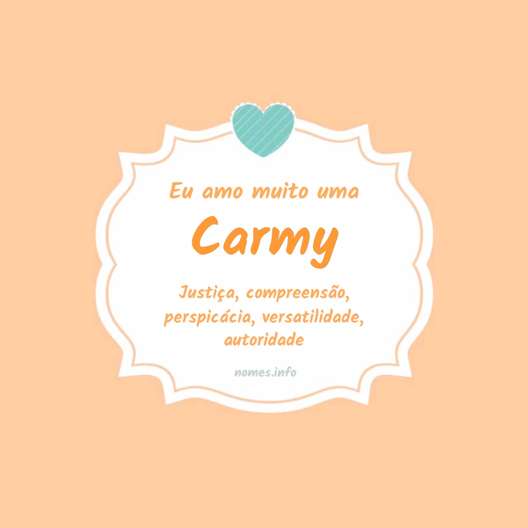 Eu amo muito Carmy