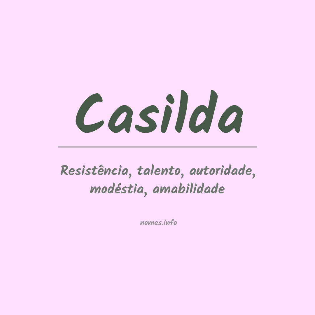 Significado do nome Casilda