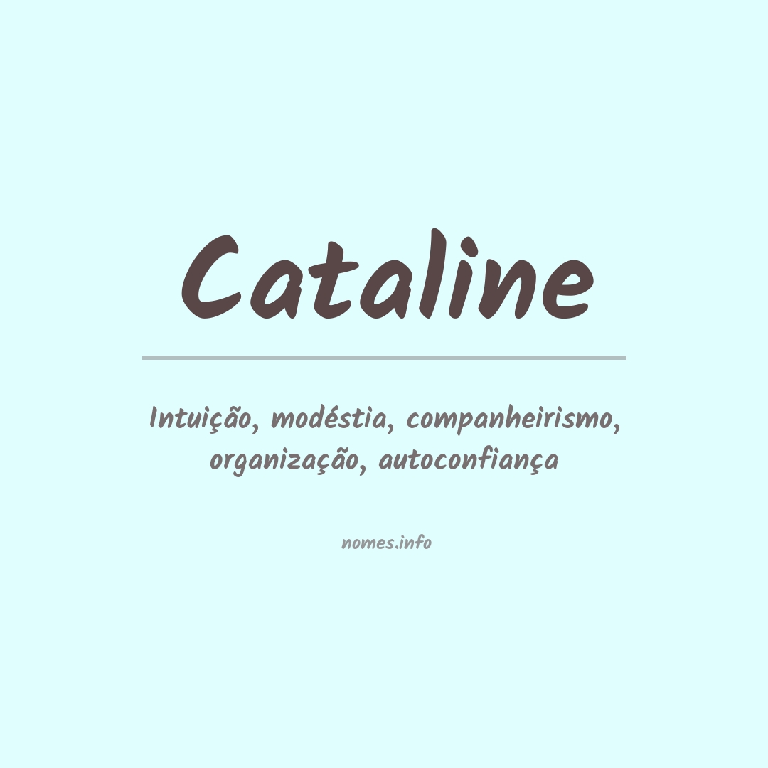 Significado do nome Cataline