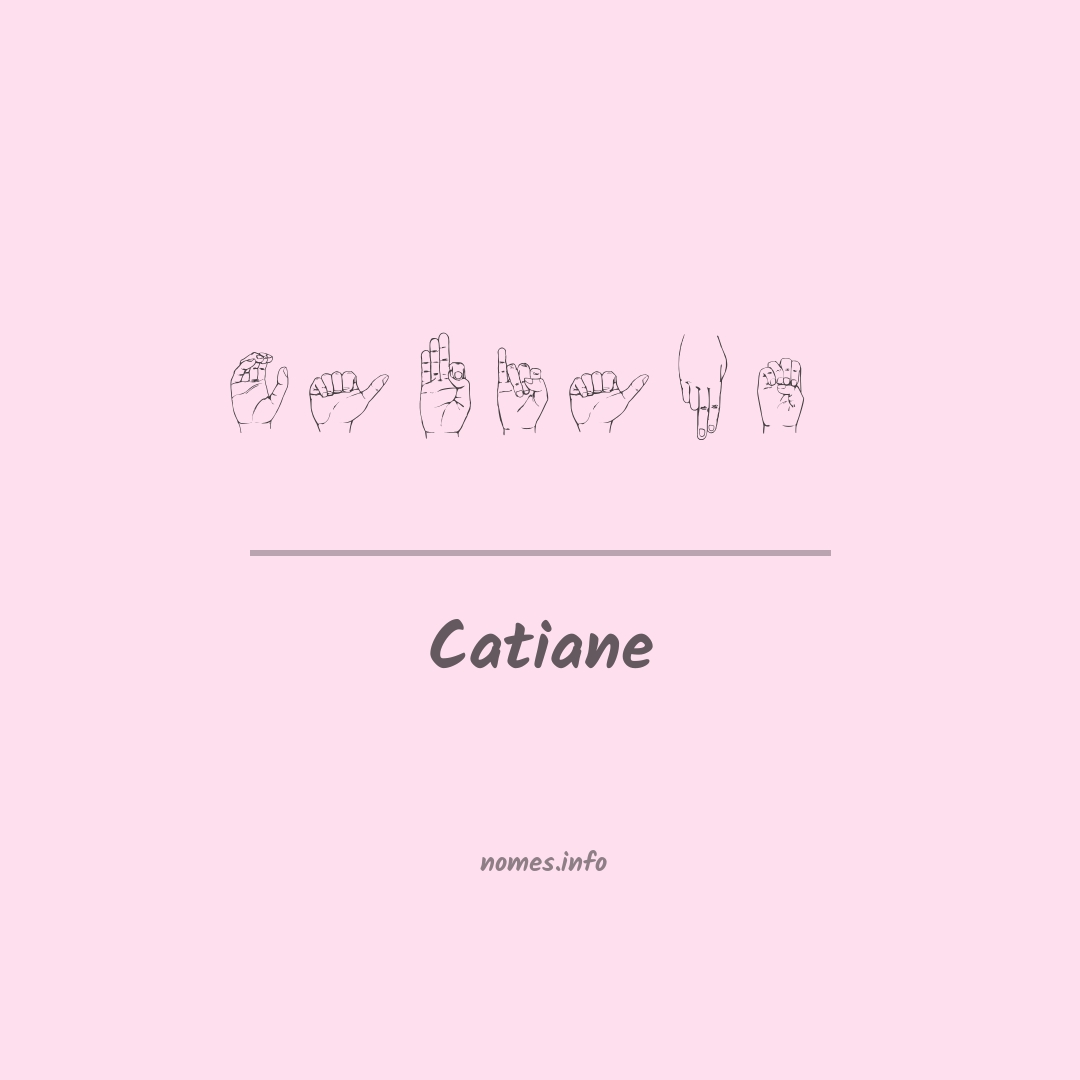 Catiane em Libras