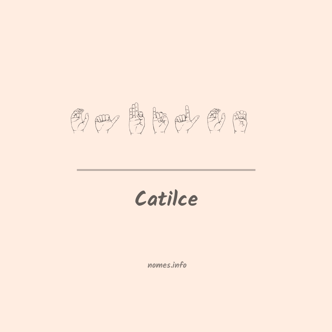 Catilce em Libras