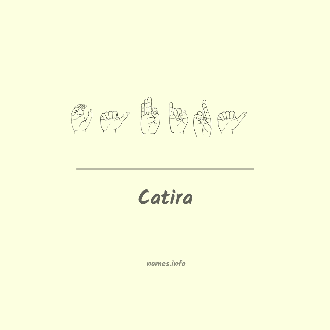 Catira em Libras