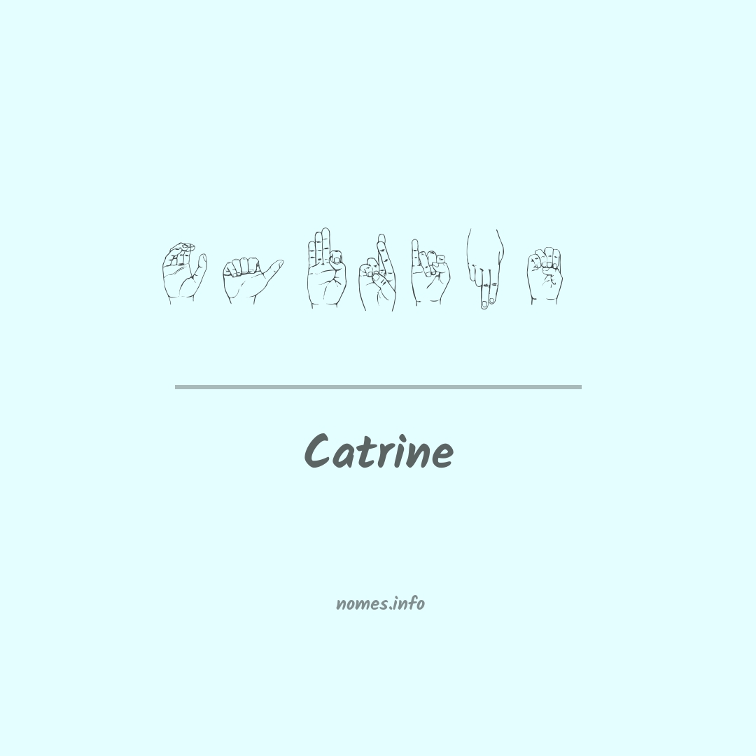 Catrine em Libras