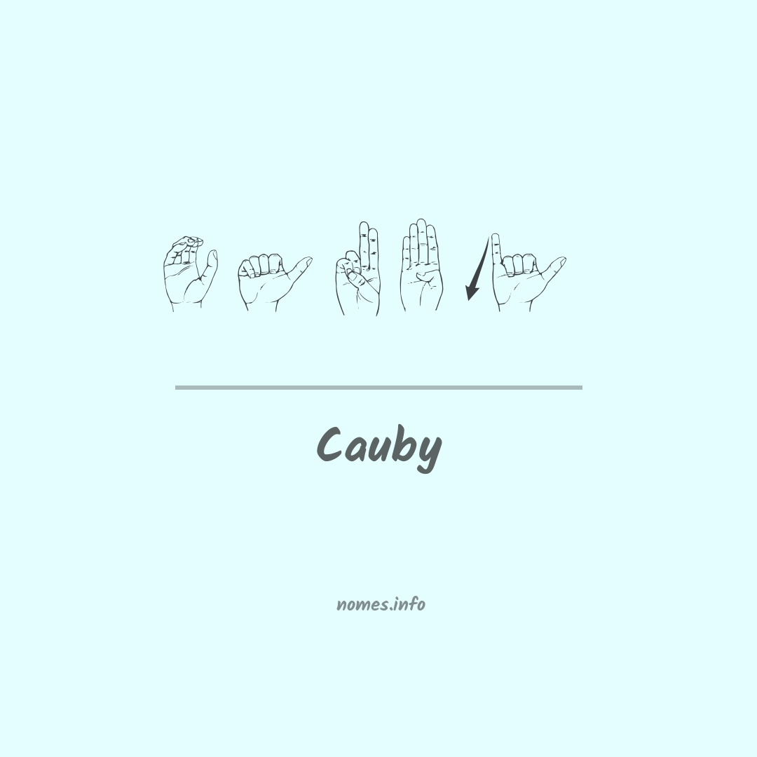 Cauby em Libras