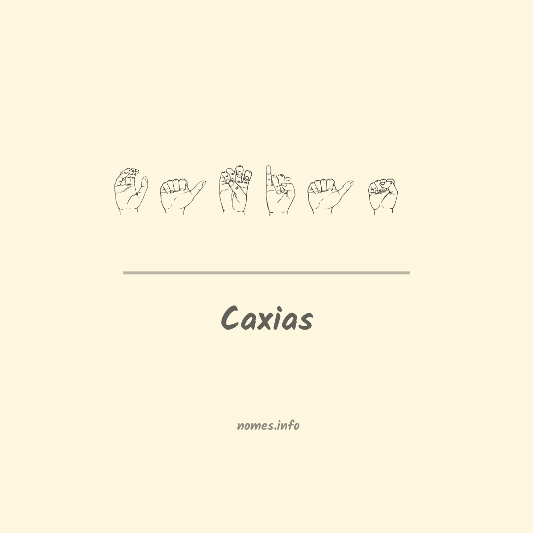 Caxias em Libras