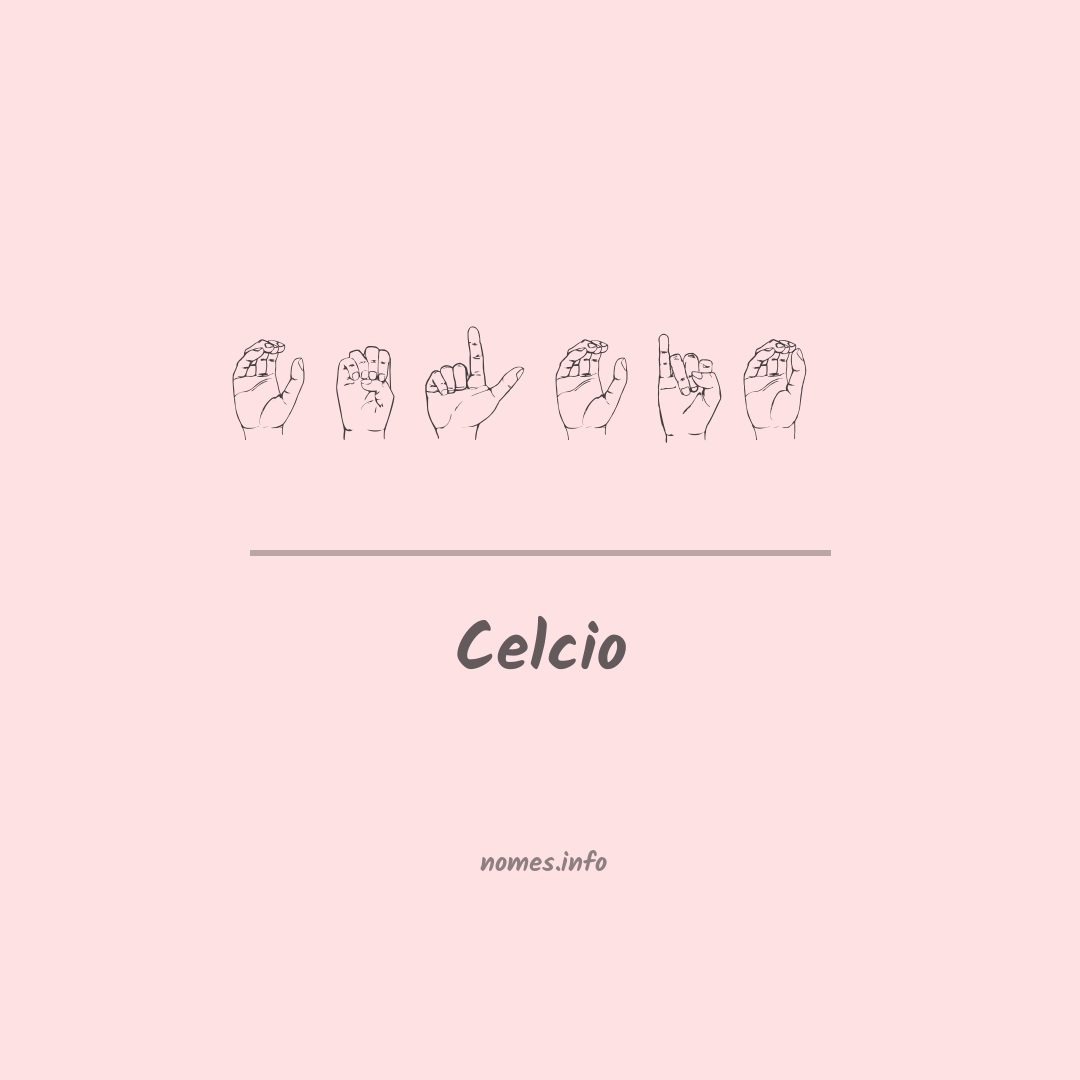 Celcio em Libras
