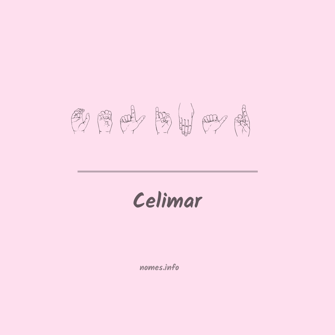 Celimar em Libras