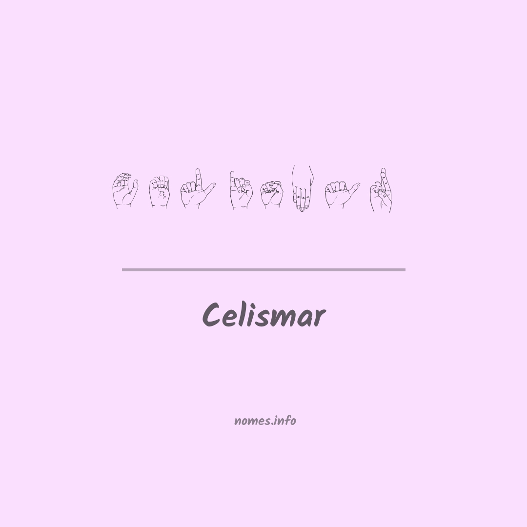 Celismar em Libras