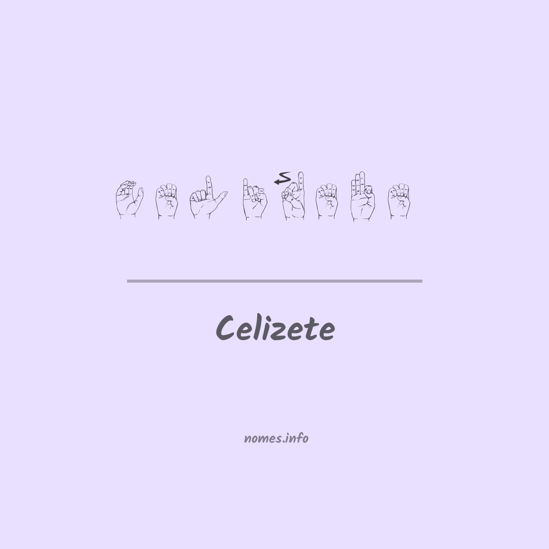 Celizete em Libras