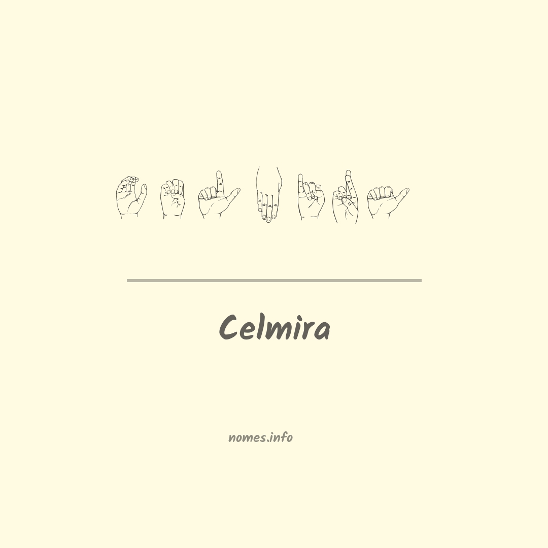 Celmira em Libras