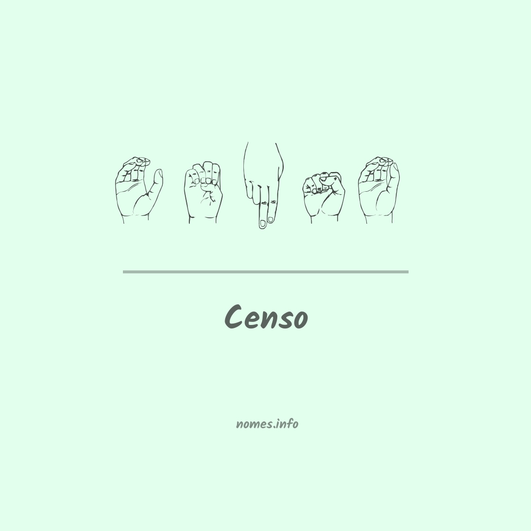 Censo em Libras Censo em Libras