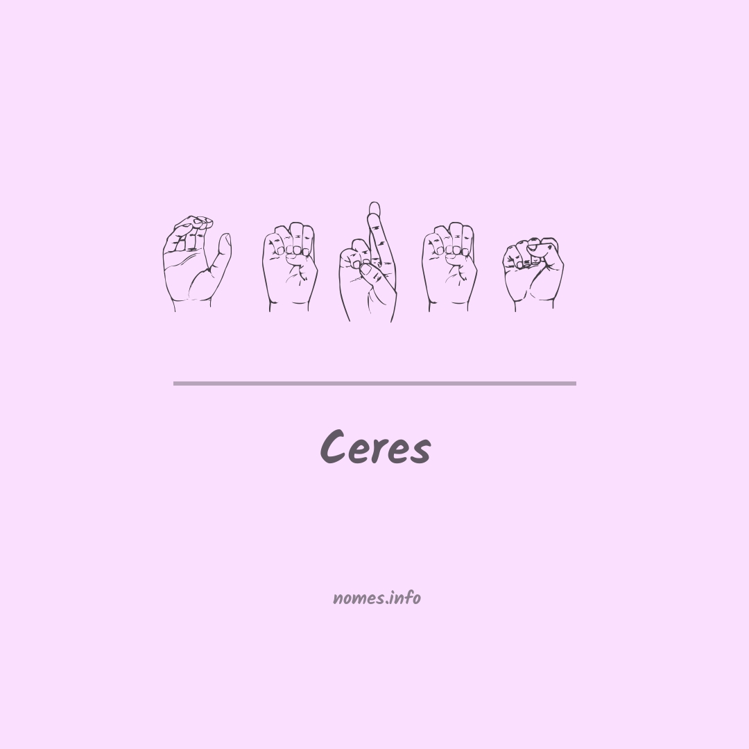 Ceres em Libras