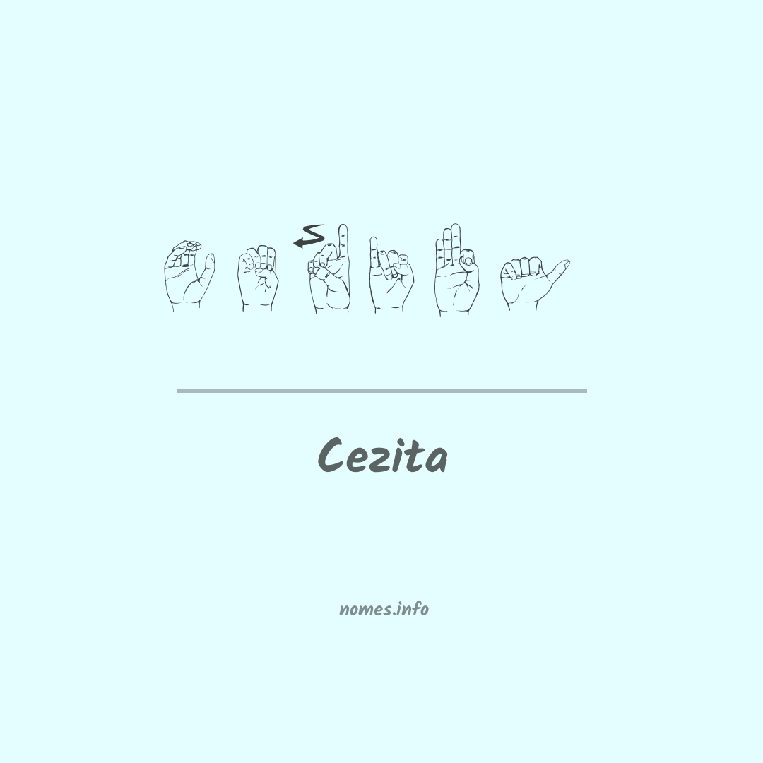 Cezita em Libras