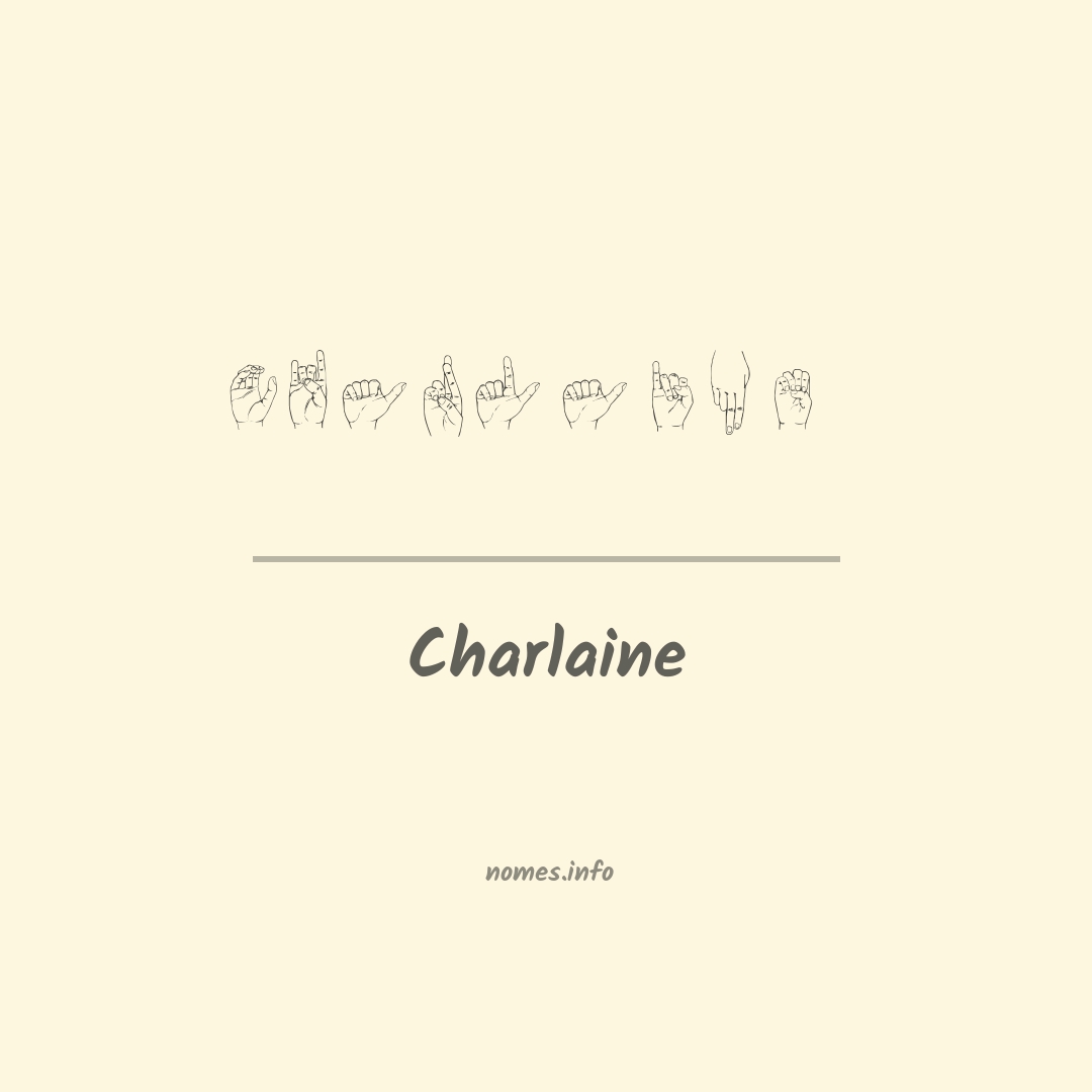 Charlaine em Libras