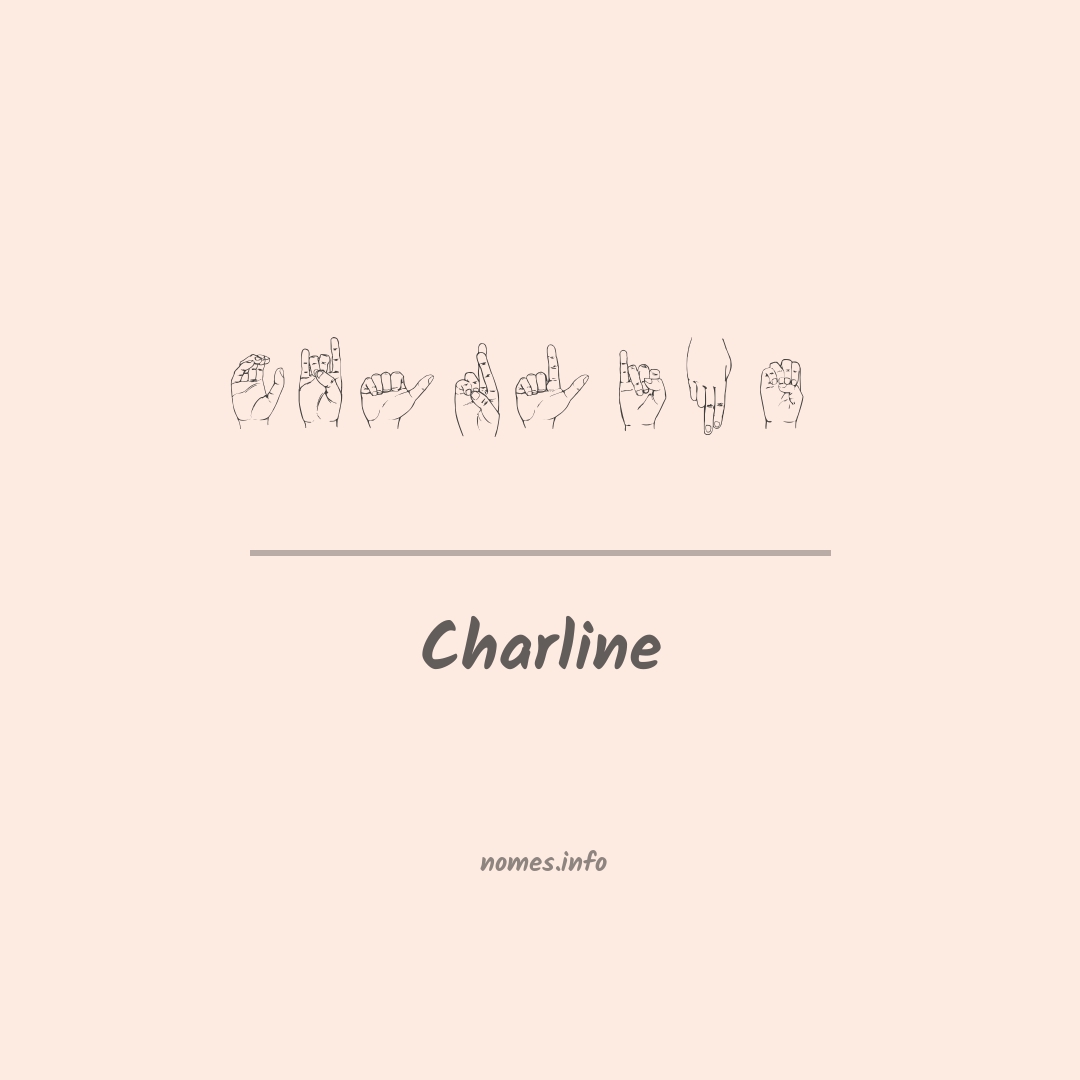Charline em Libras