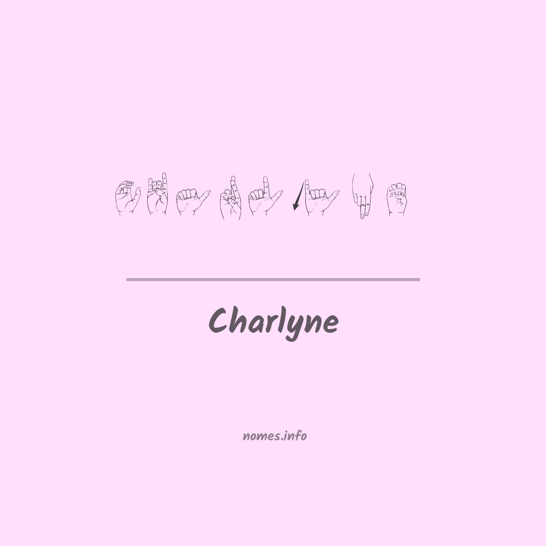 Charlyne em Libras