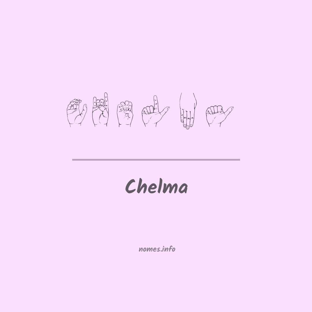 Chelma em Libras