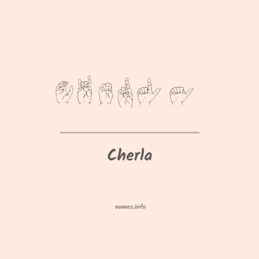 Cherla em Libras
