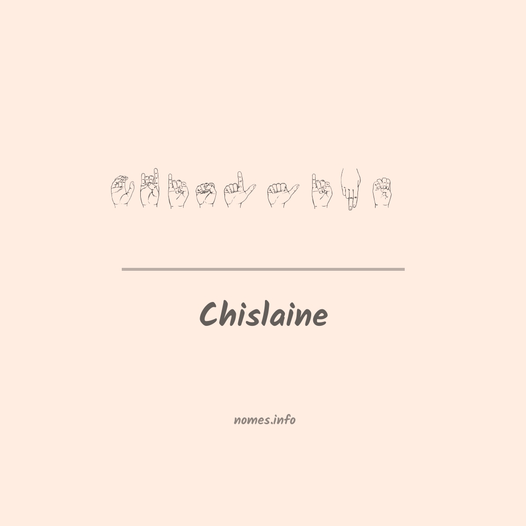 Chislaine em Libras