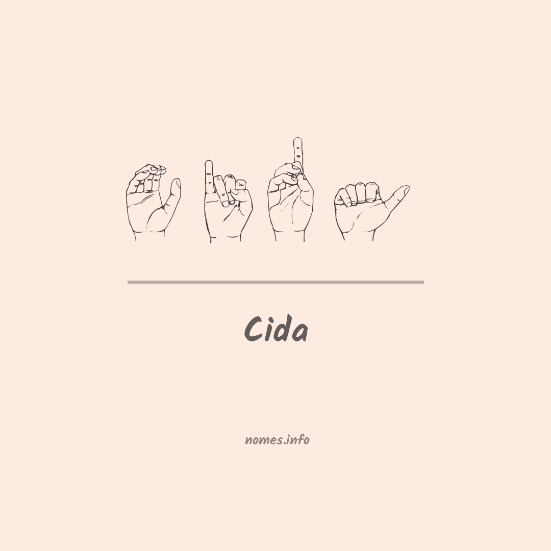 Cida em Libras