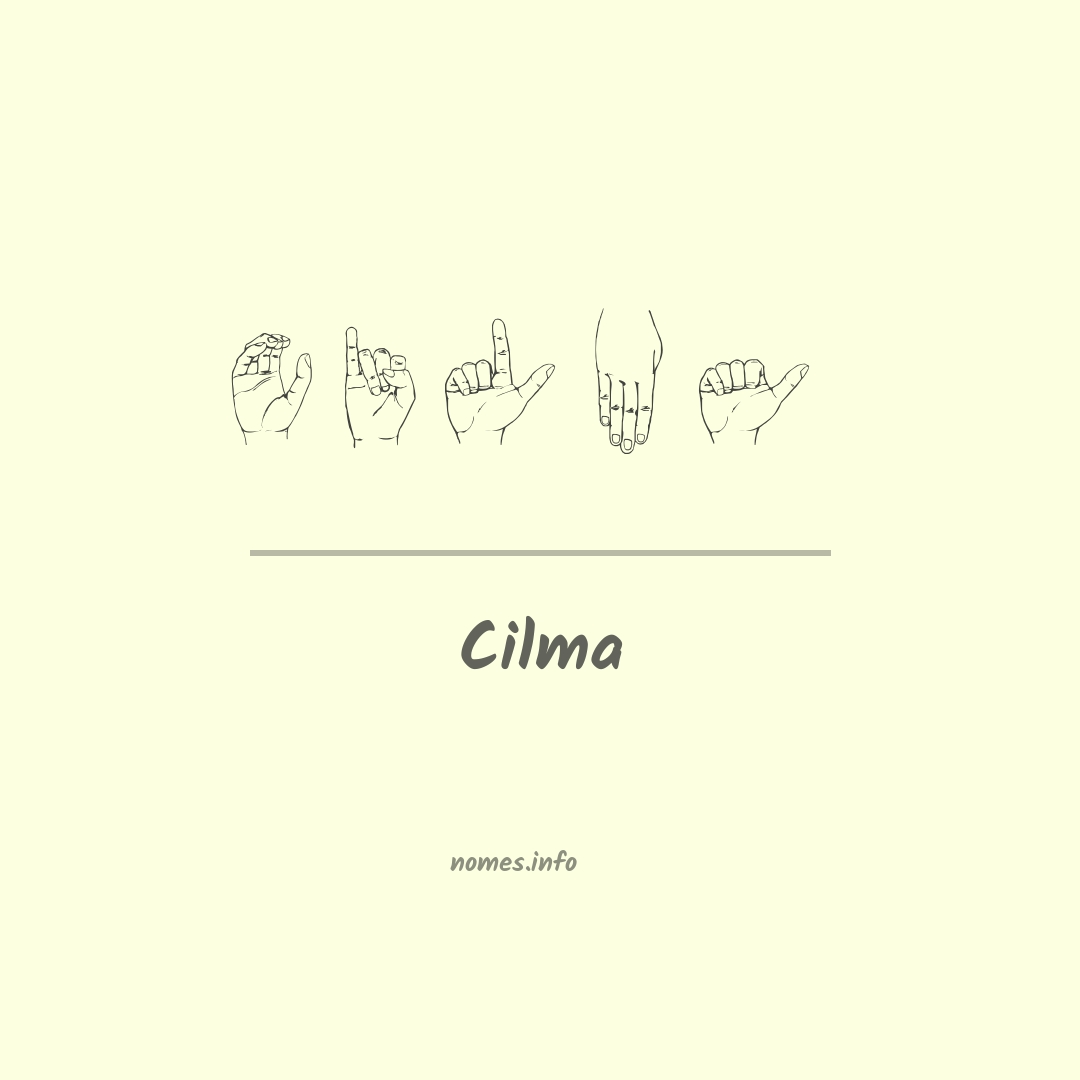 Cilma em Libras