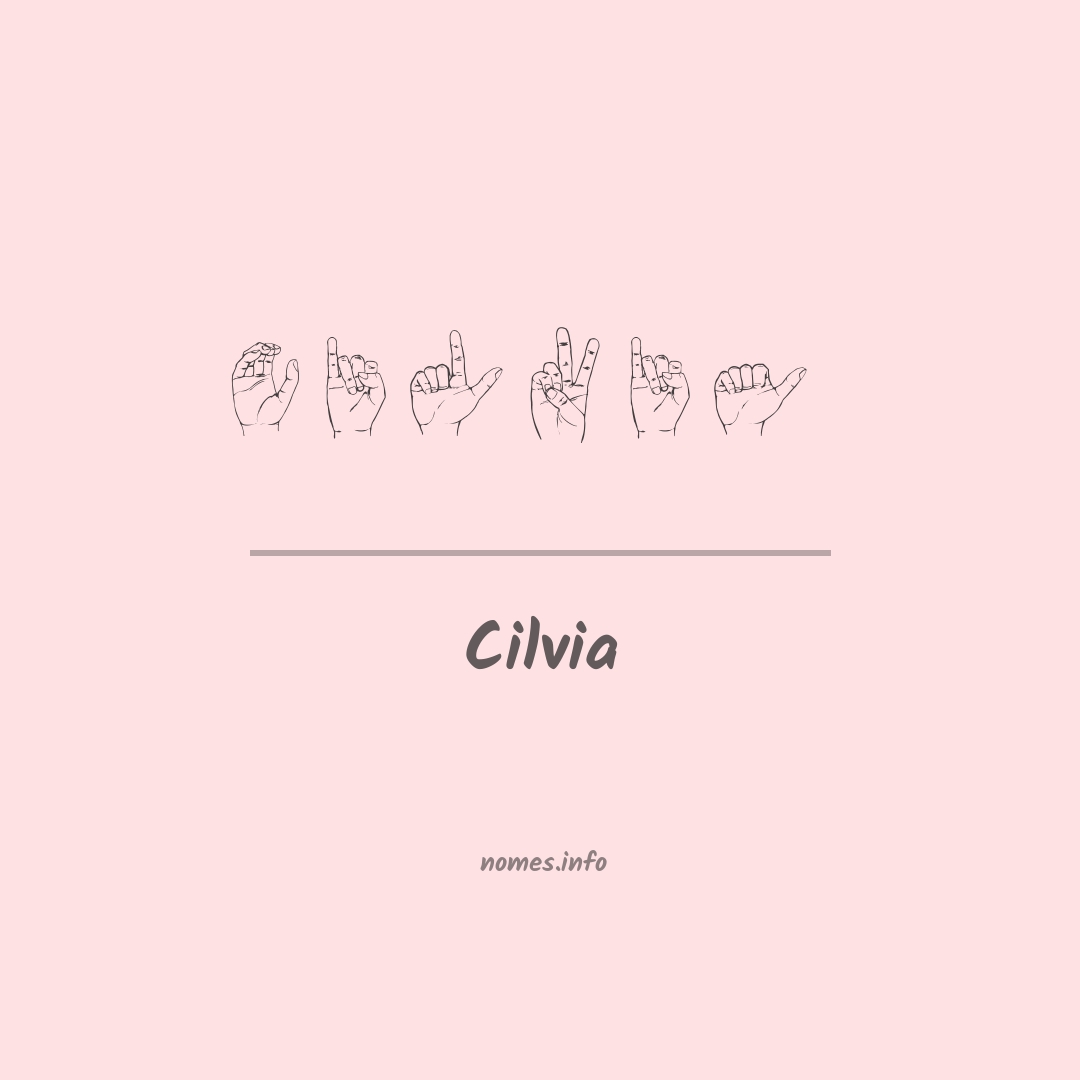 Cilvia em Libras