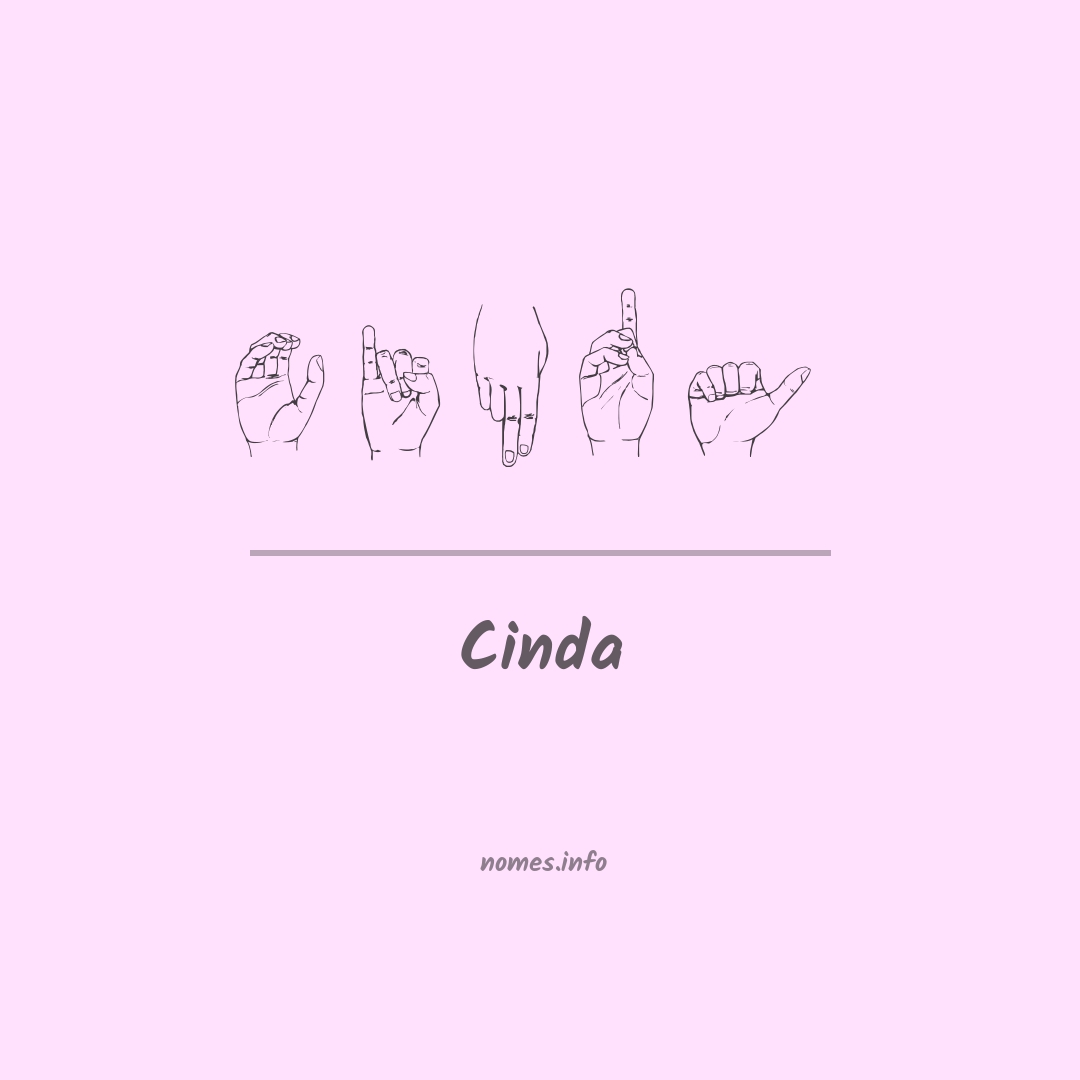 Cinda em Libras
