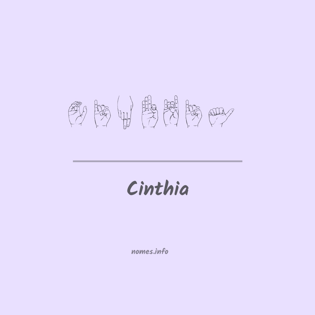 Cinthia em Libras