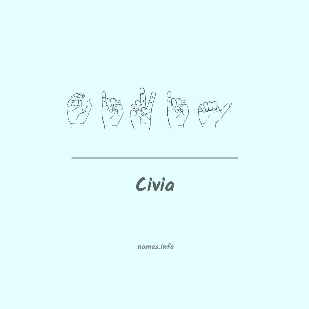 Civia em Libras