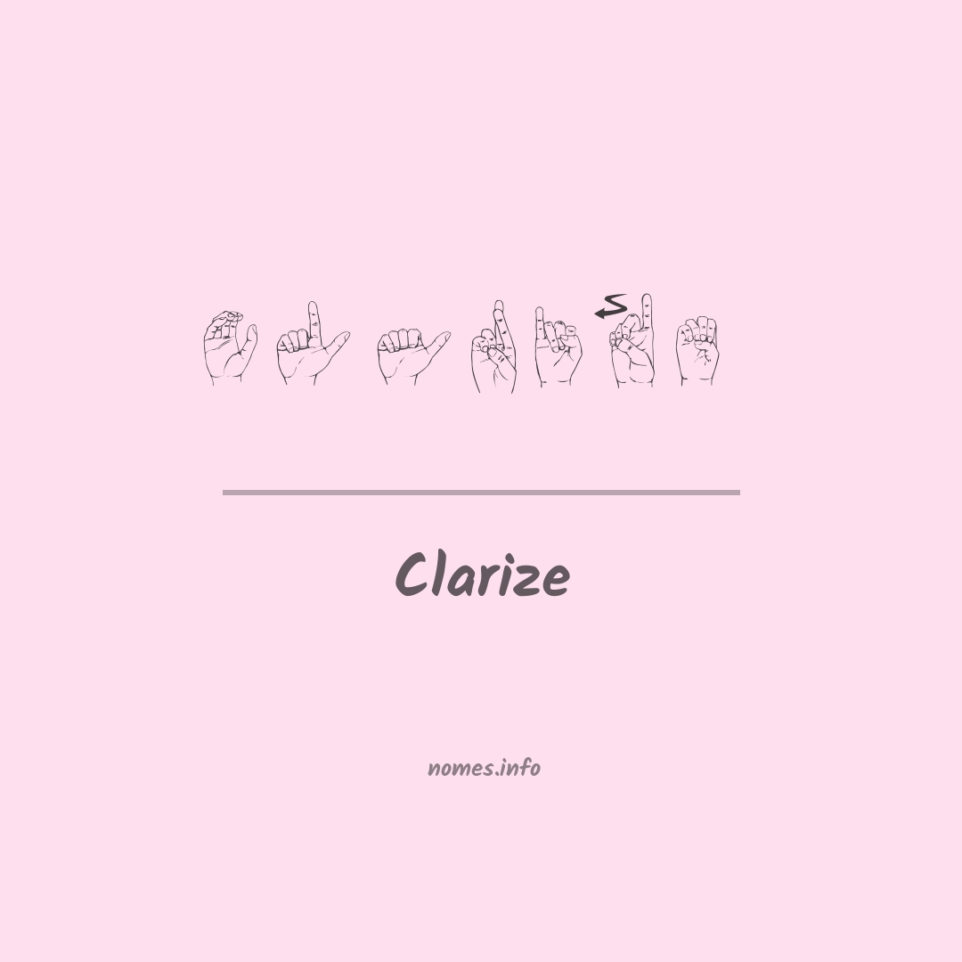 Clarize em Libras