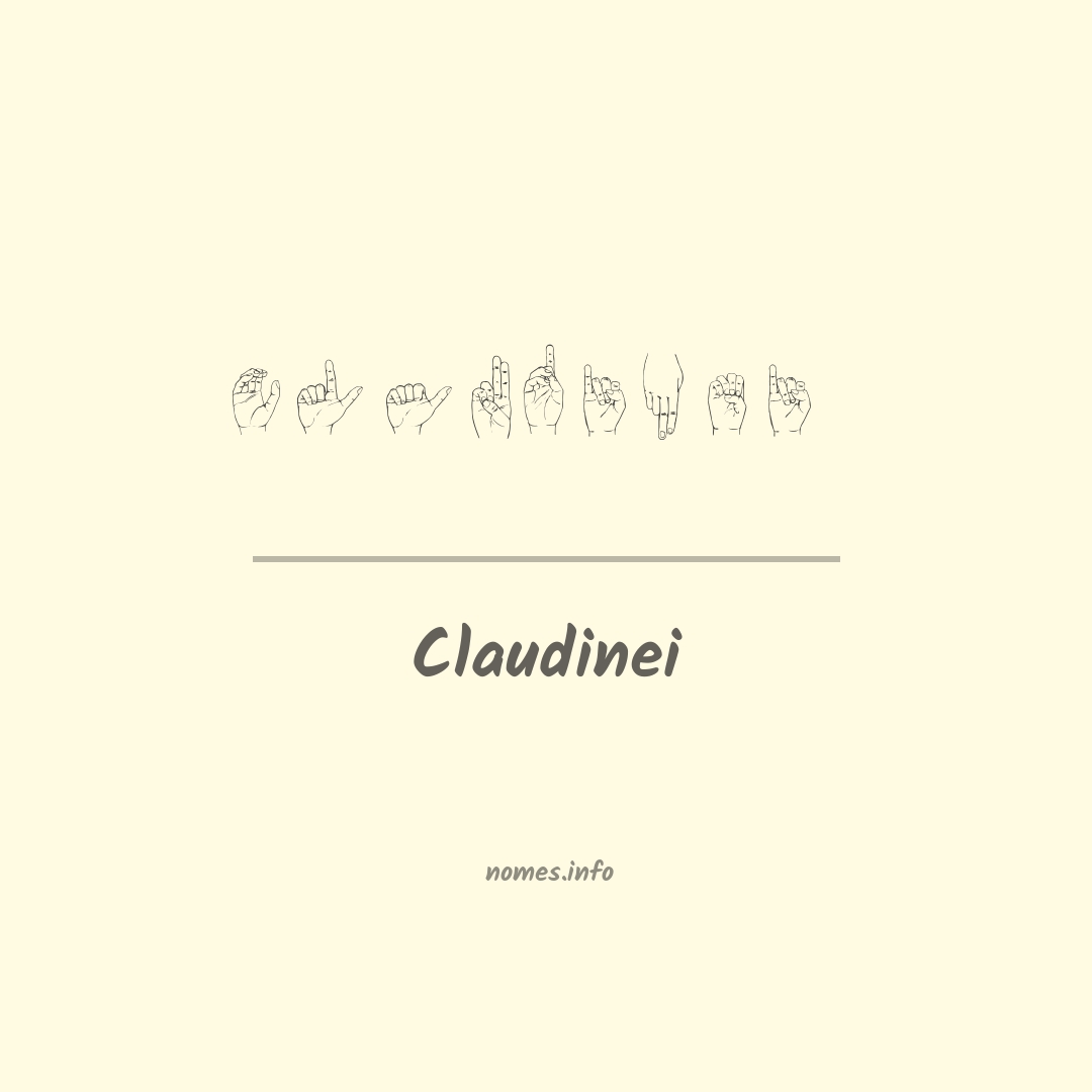 Claudinei em Libras