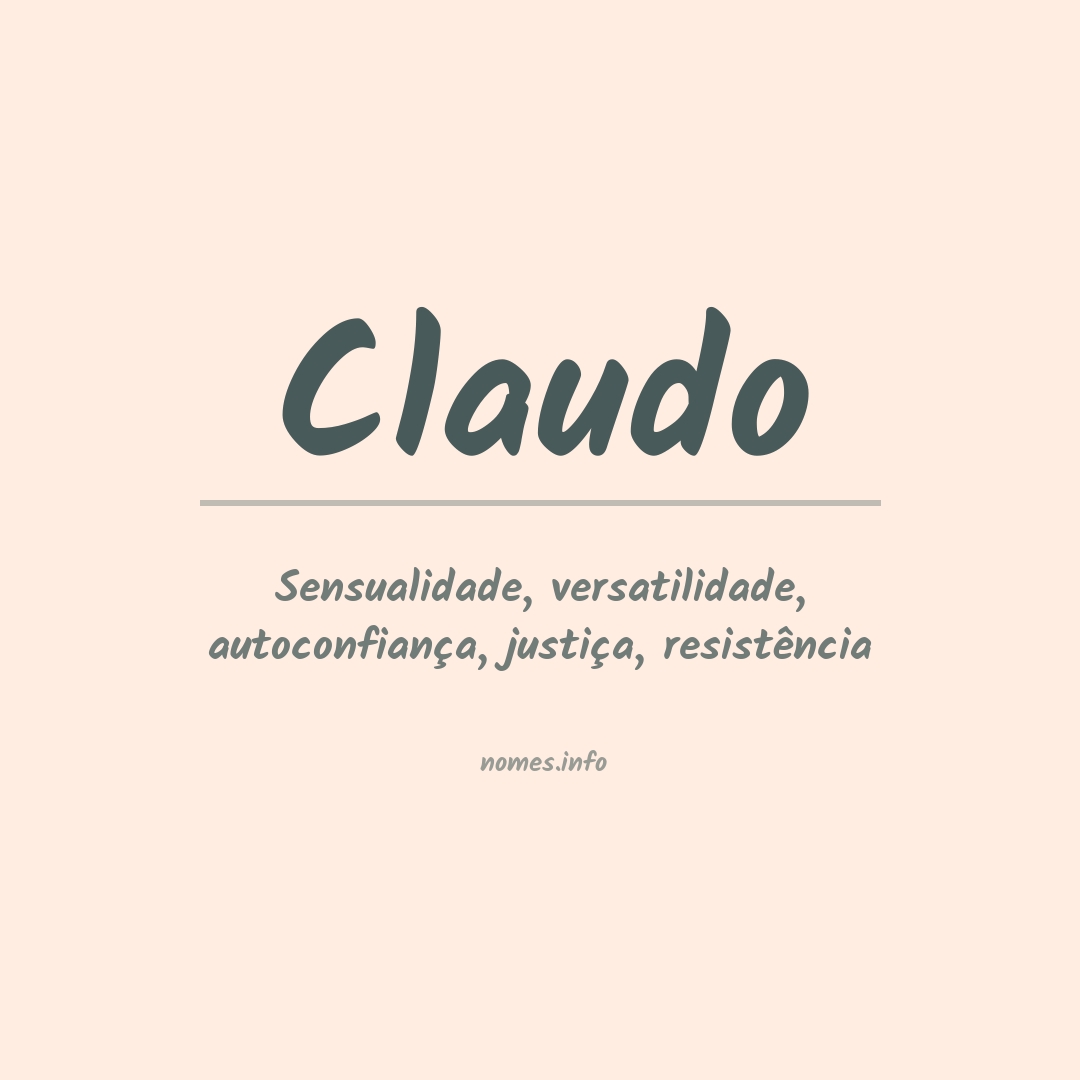 Significado do nome Claudo