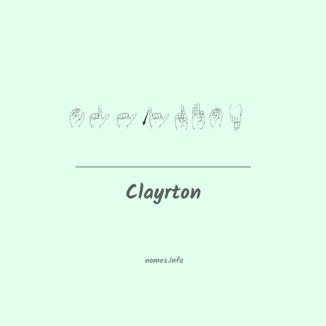 Clayrton em Libras