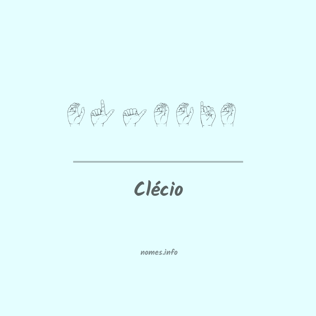 Clécio em Libras