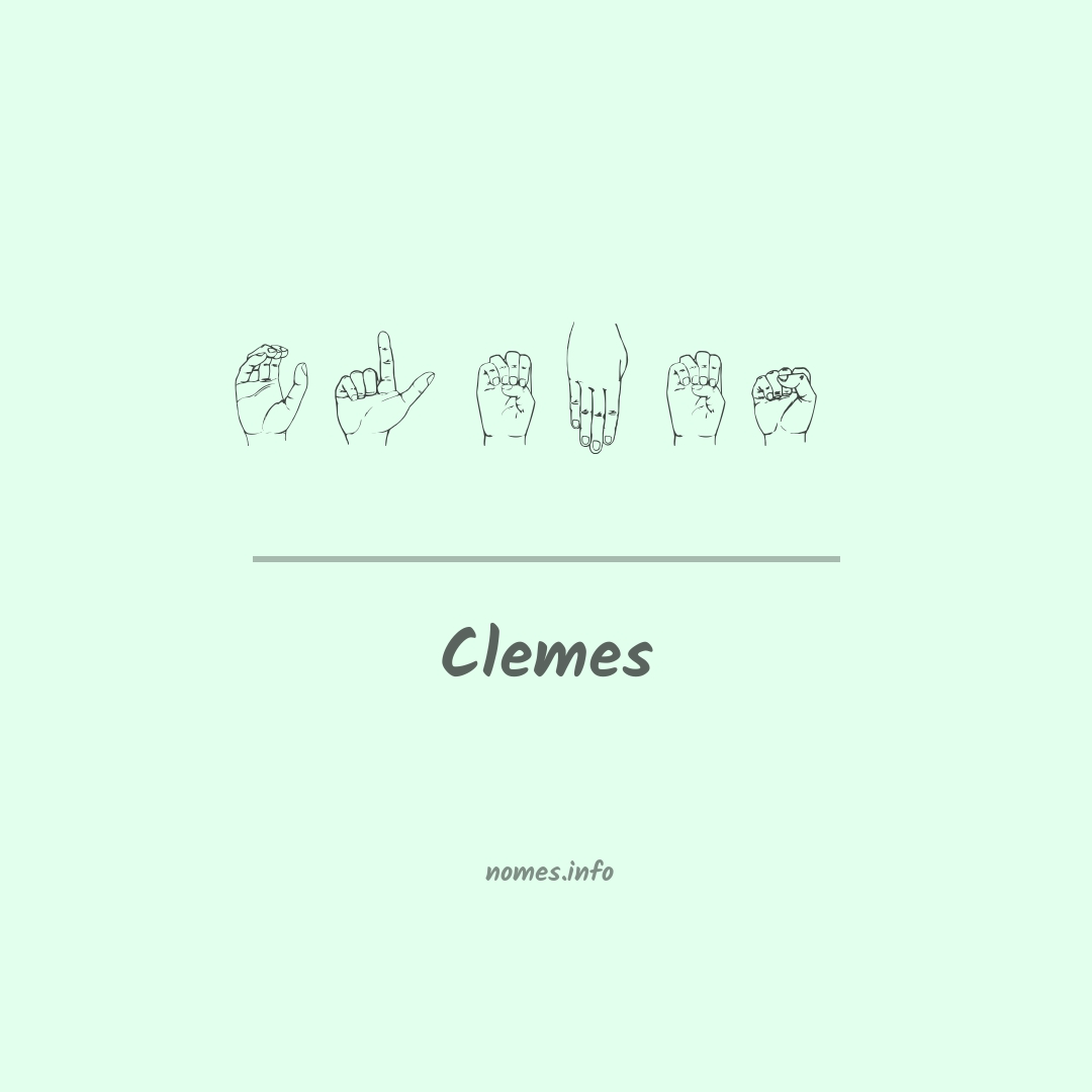 Clemes em Libras