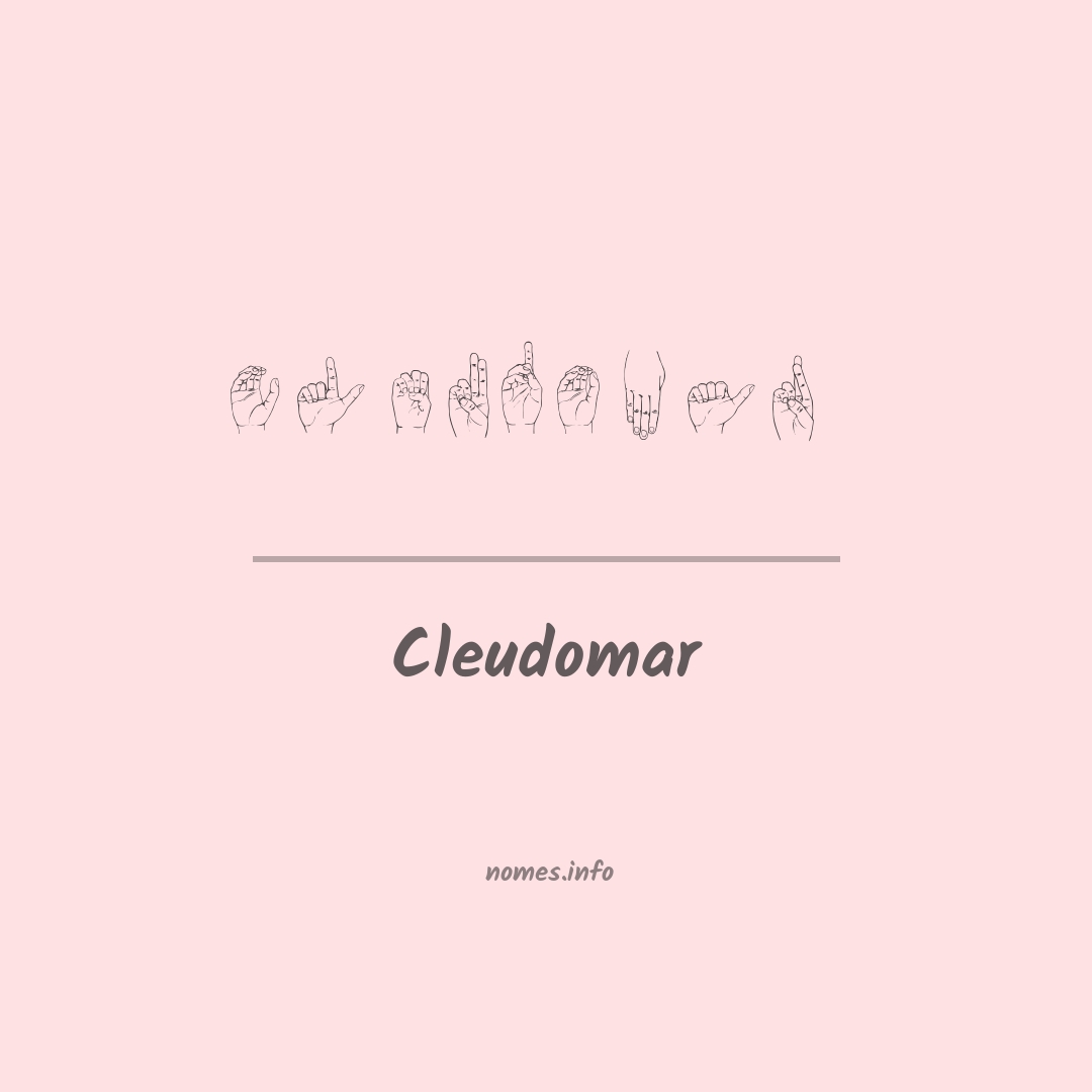 Cleudomar em Libras