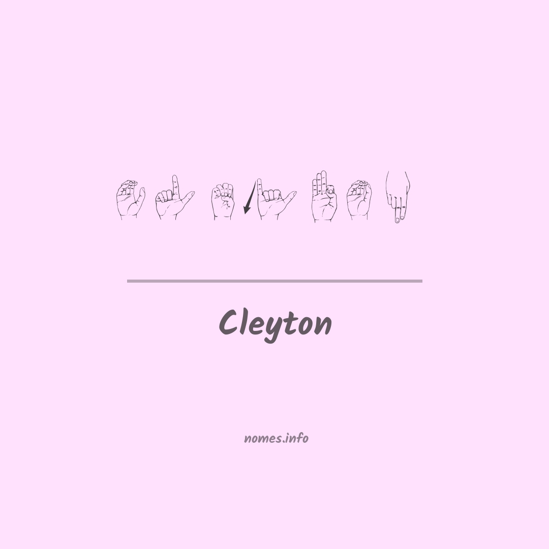 Cleyton em Libras